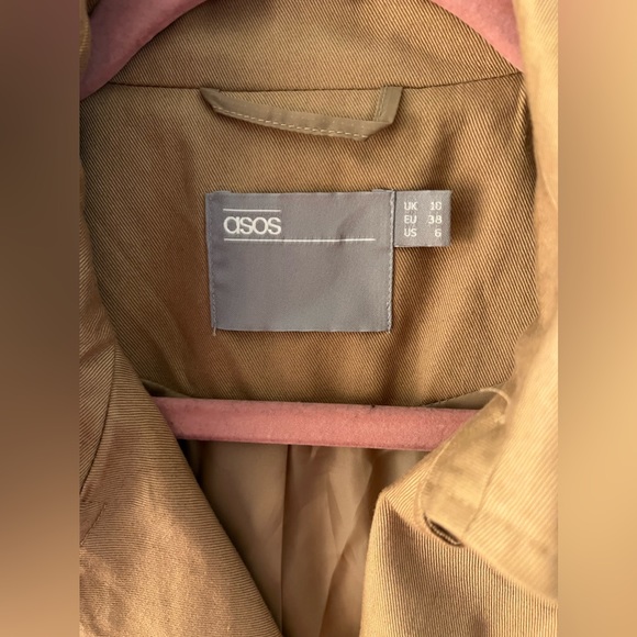 Beige trench coat with belt - Size M - Picture 7 of 7